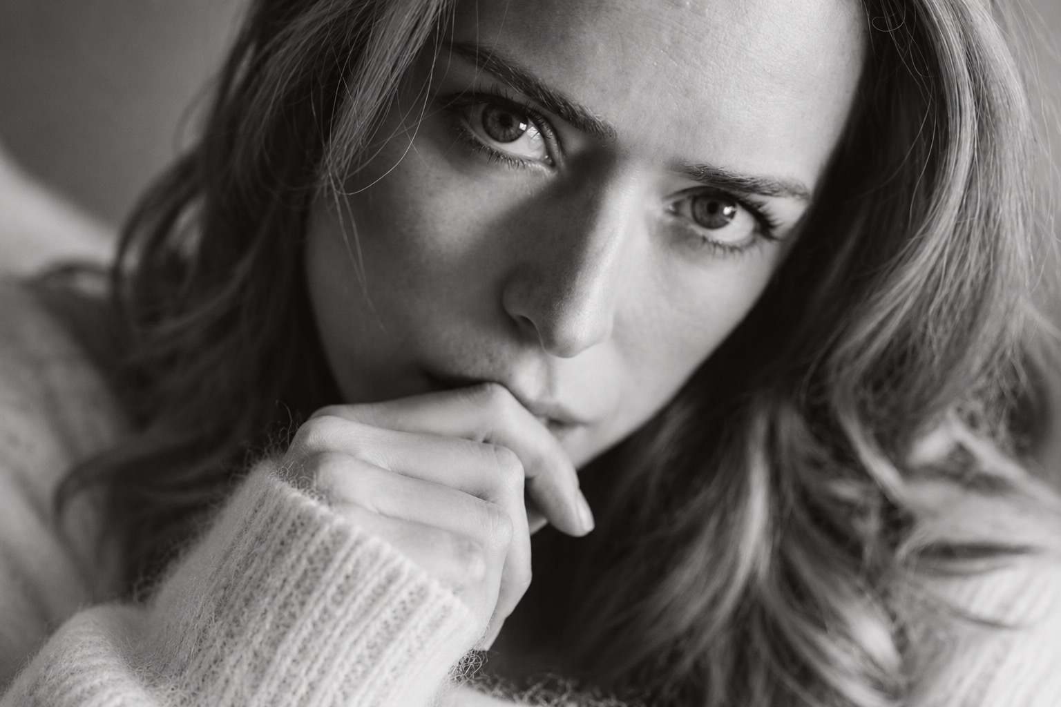 Mika Larraguibel black and white portrait